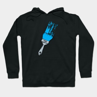 Paintbrush - Blue Hoodie